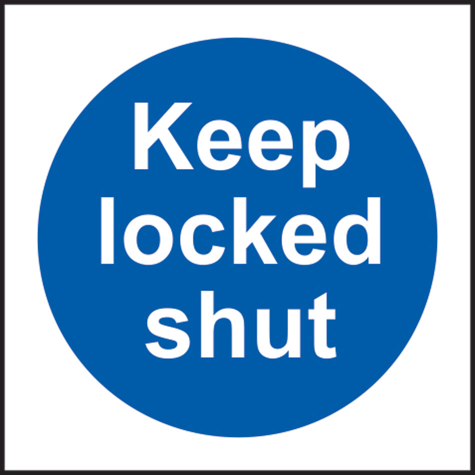 Keep locked shut - SAV (150 x 150mm)