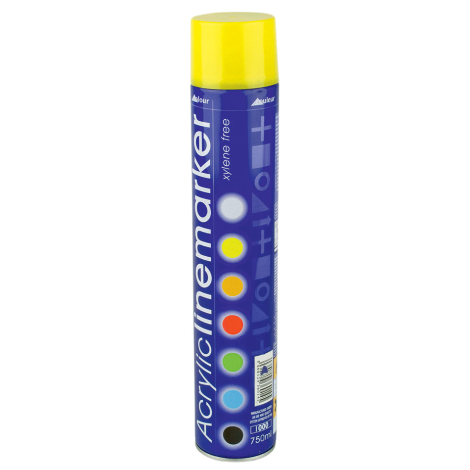 750ml Line Marking Spray - Yellow (DGN)