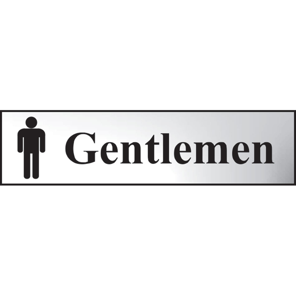 Gentlemen - CHR (200 x 50mm)