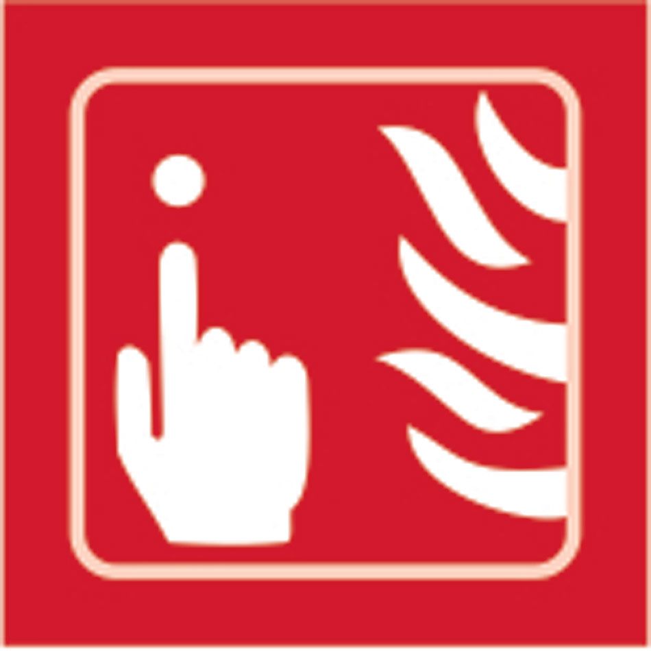 Fire alarm graphic - Taktyle (150 x 150mm)