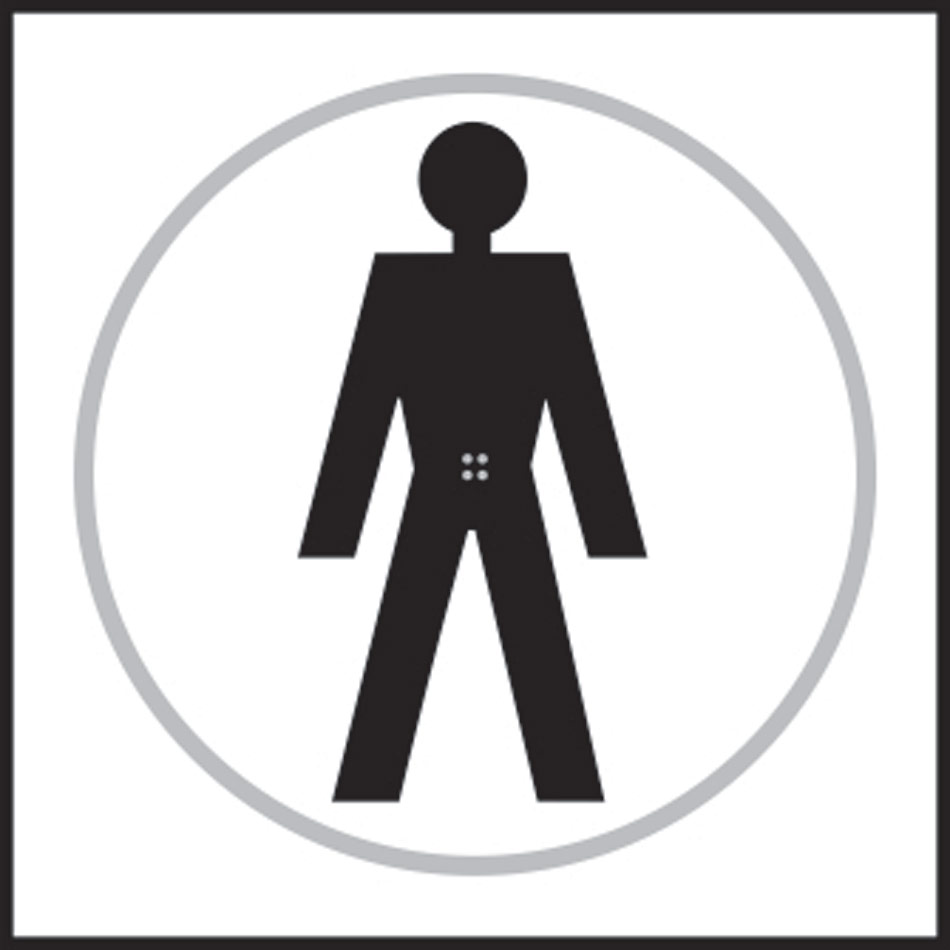 Gentlemen graphic - Taktyle (150 x 150mm)