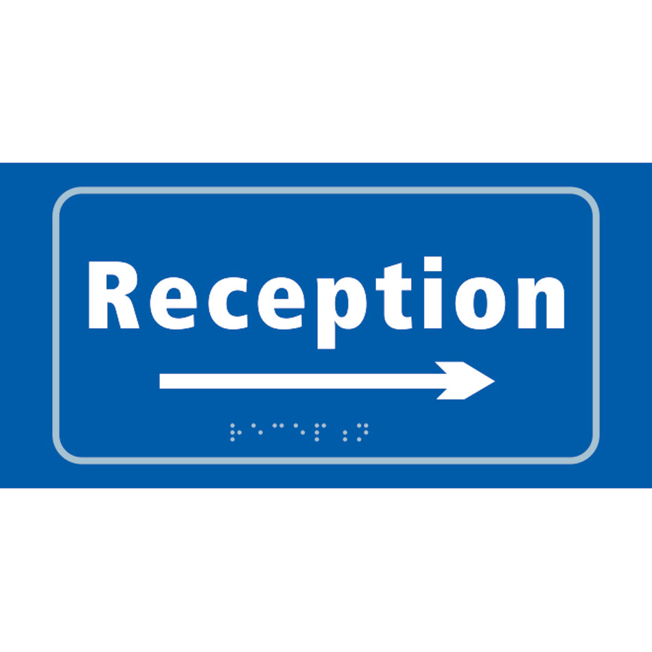 Reception arrow right - Taktyle (300 x 150mm)