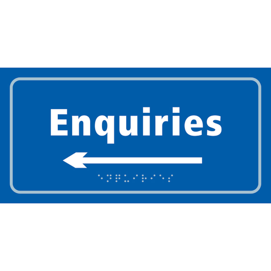 Enquiries arrow left - Taktyle (300 x 150mm)